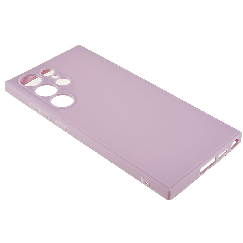 For Samsung Galaxy S23 Ultra Straight Edge Phone Case Precise Cutout Soft TPU Cover For Samsung Galaxy S23 Ultra Straight Edge Phone Case Precise Cutout Soft TPU Cover